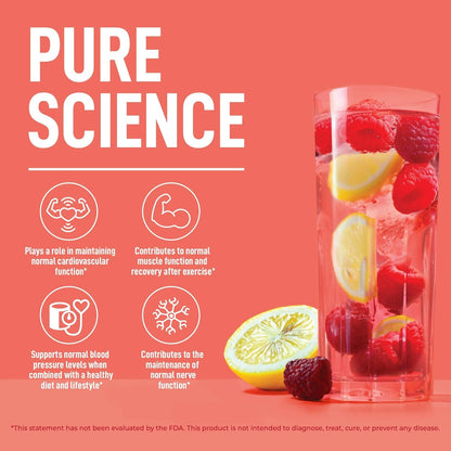 Electrolytes Powder – Raspberry Lemonade Flavor 50 Servings – No Sugar Hydration Supplement with Magnesium, Potassium, Sodium – Keto, Vegan, Fasting-Friendly, Zero Calorie Electrolyte Drink